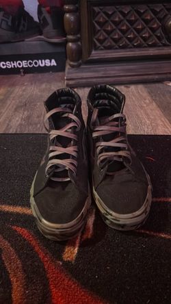 Camo vans high tops