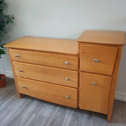 Multipurpose Wooden Dresser 