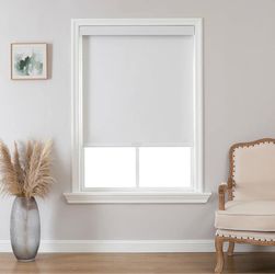 White Blackout Roller Window Shade
