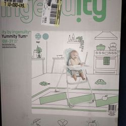 Ingenuity Yummity Yum 6M-3Y. High Chair