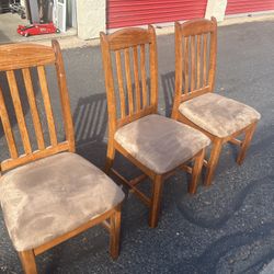 Suede Chairs 