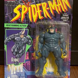 Marvel Spider-Man 1994 Toybiz Rhino Action Figure