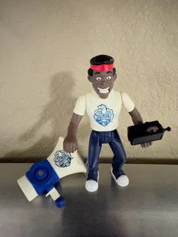 Vintage 80s Police Academy Larvell Jones Action Figure