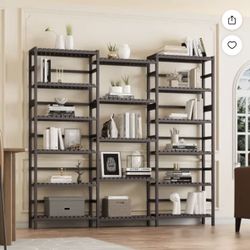 Triple Wide Bookshelf / Plant Stand - FBA038