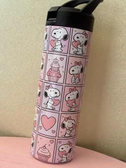 Snoopy water bottle tumbler