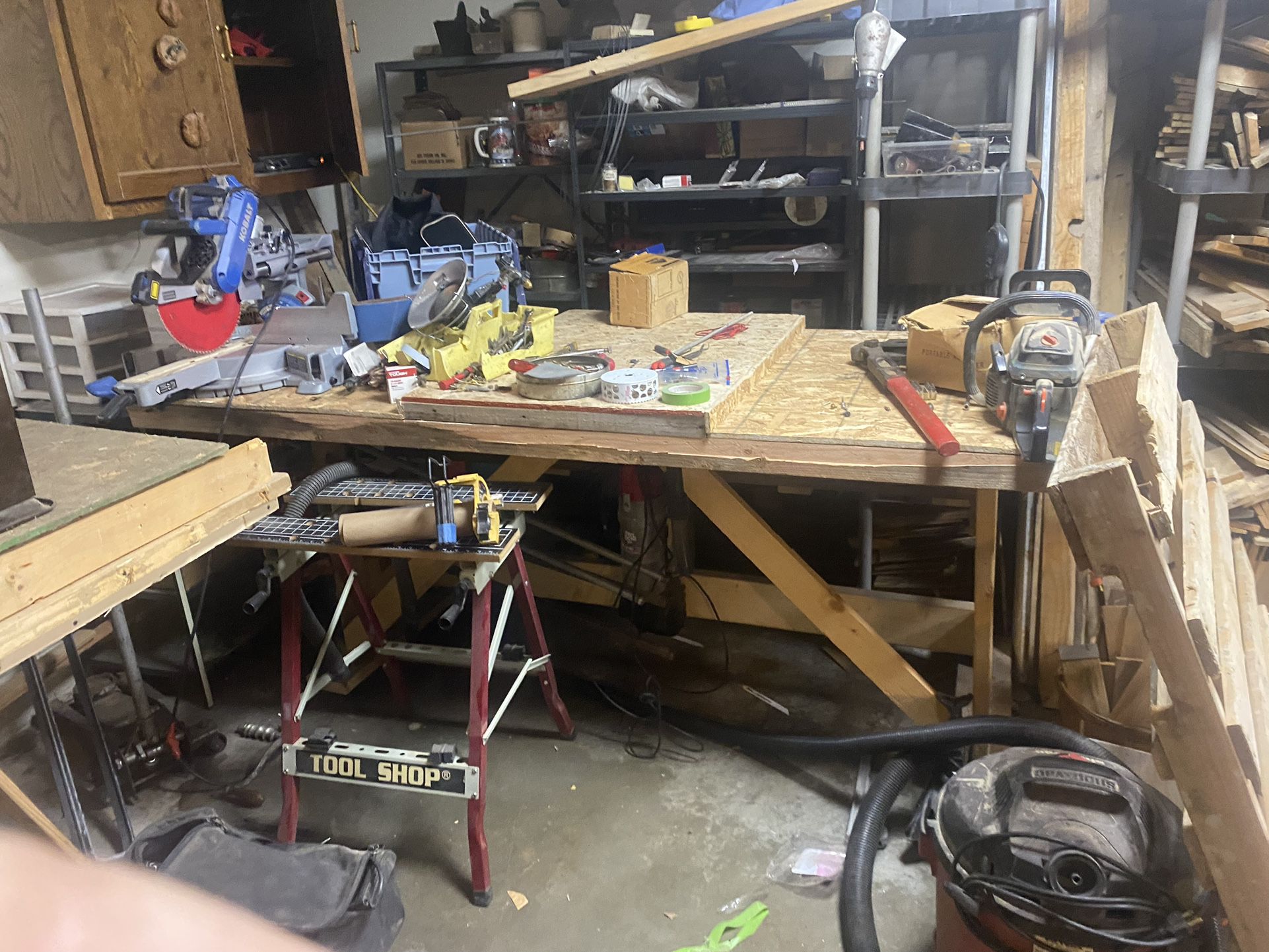 Wood Working Bench 