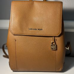 Michael Kors Hayes Leather Backpack