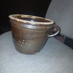 Very Old Hand Made Folk Art Pot
