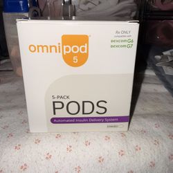 Omnipods 5 - 9 individual Exp: 09/20/2027