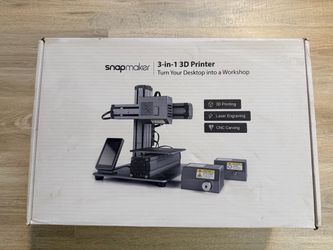 Snapmaker 3-in-1 3D Printer (laser engraving, CNC carving, 3d printing)