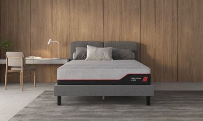 Brand New Upholstered Platform Bed Frame - Size Full