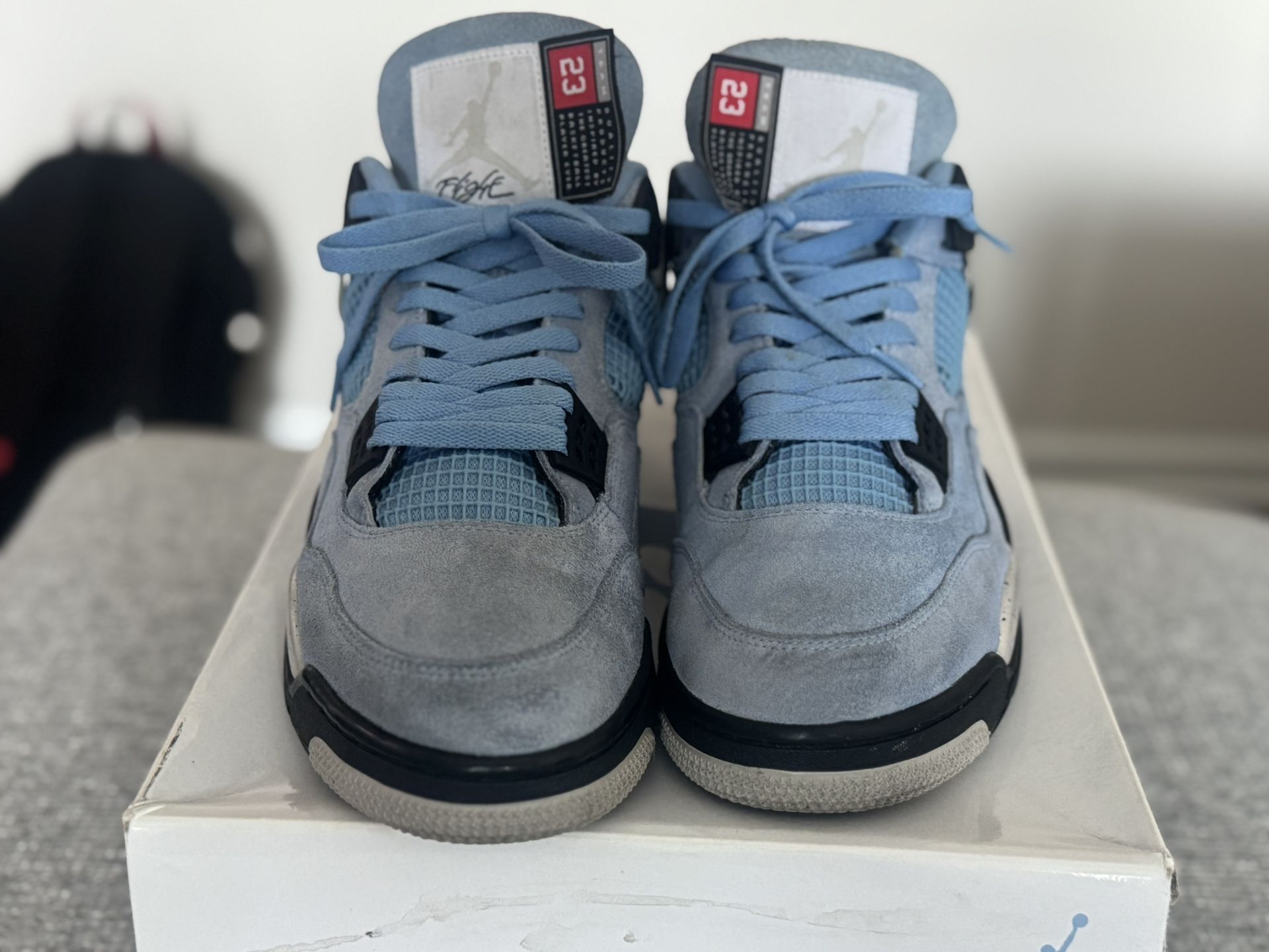 Size 13 University Blue 4’s