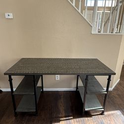 Weston Home Clayton Wood Writing Desk