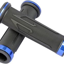 a08 Blue Motorcycle Grips,7/8" 22mm Open End Open End Handlebar Grips Gel Compatible for 1994 Honda CBR600F2
