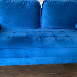 New Velvet Couch 