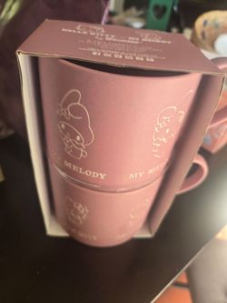 Hello Kitty My Melody Stacking Mug Set