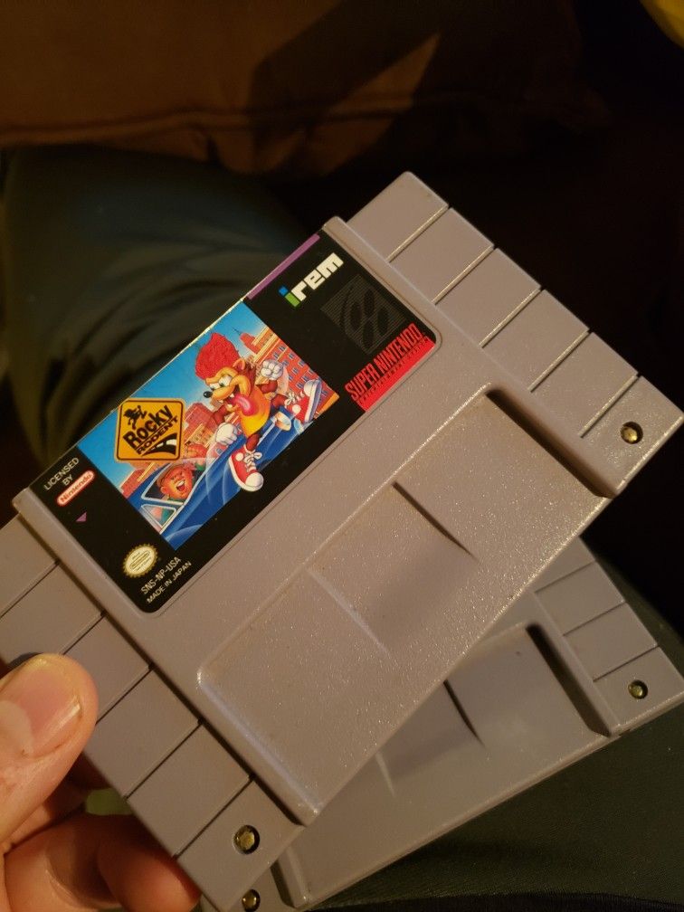 Rocky Rodent Super Nintendo SNES Game Tested