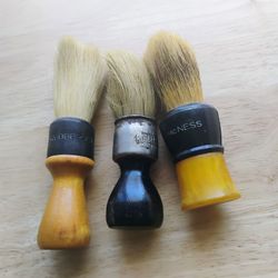 Vintage Barber Brushes