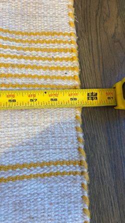 yellow and white indoor outdoor rug 5x8