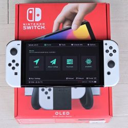 Nintendo Switch OLED *Modded* Triple-boot Systems | Android Tablet Mode w/Live TV + Movie Streaming | 512GB | 1TB 