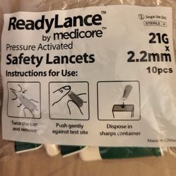 Lancets 110 PIECES  Safety ( Really Nice) 