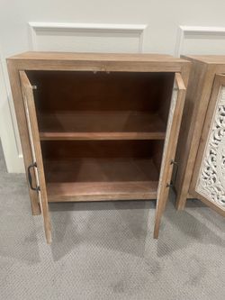 night stands/cabinet pair