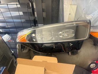 FUll LED Headlight w/LED DRL For 2020-2024 Ford Explorer Right Passenger Chrome