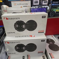 Nakamichi Speakers 6.5 