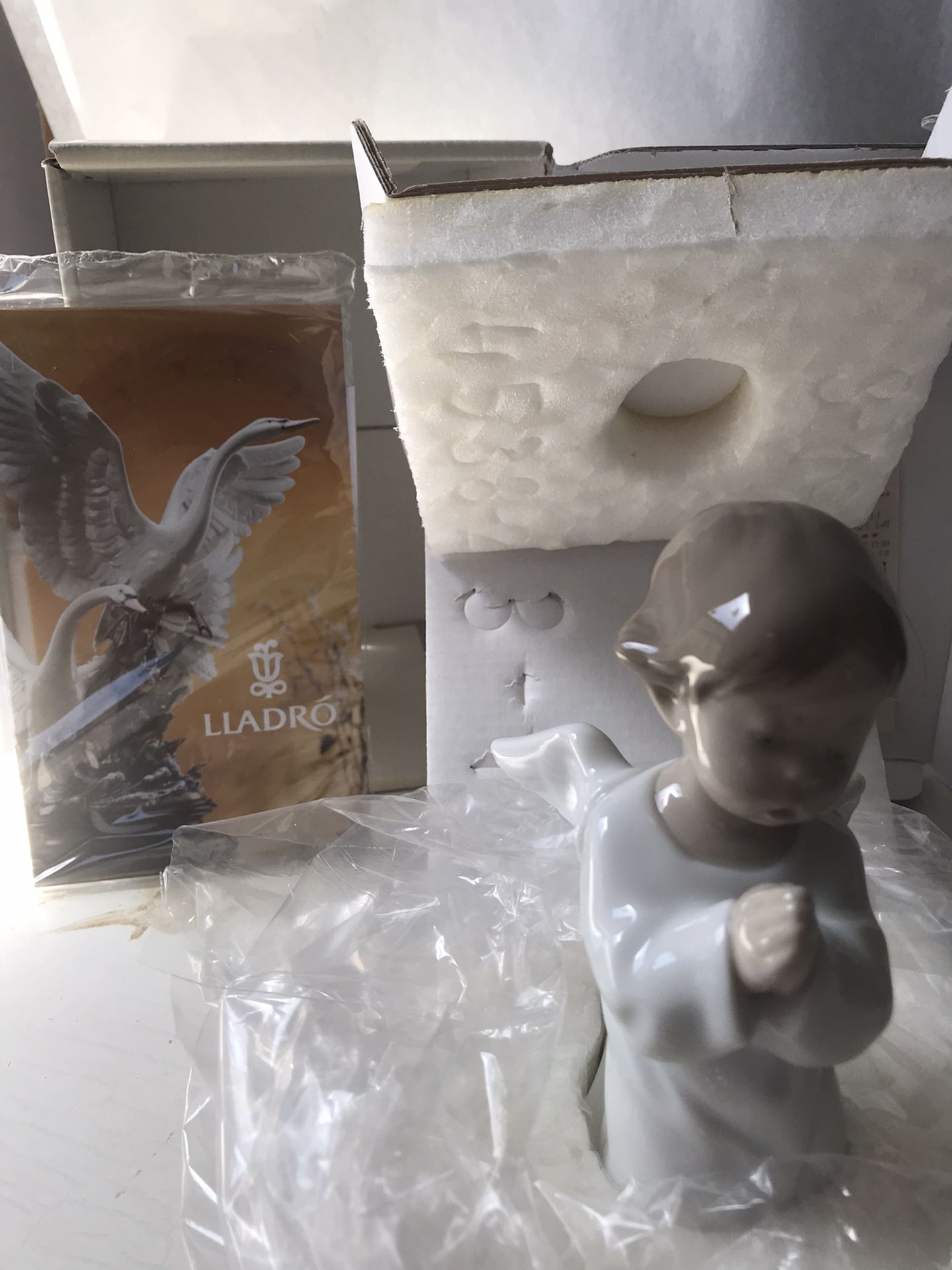 Lladro Angel Orando/Angel Praying NIB #04538
