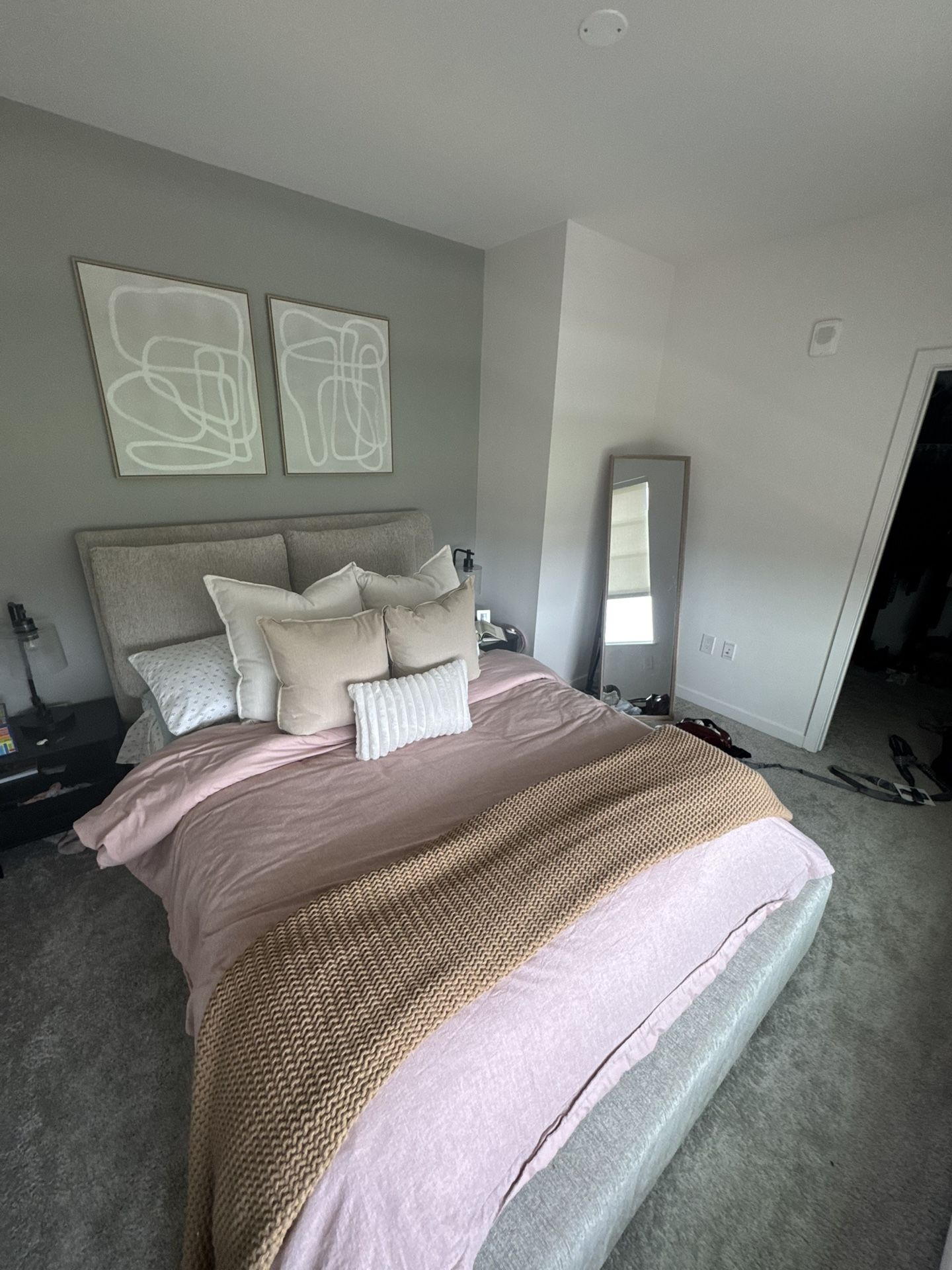 Queen Upholstered Bed