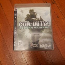 Call Of Duty 4 For Ps3