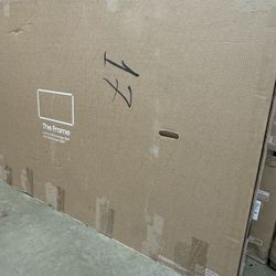 SAMSUNG 85-Inch Class QLED 4K The Frame LS03D Series, Quantum HDR, Art Mode, Anti-Reflection Matte Display, Smart TV w/