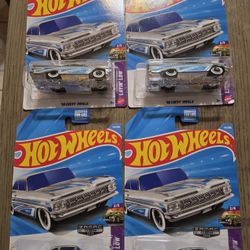 Hot Wheels Zamac Chevy Impala X4