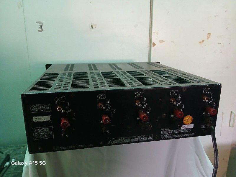 Carver 5 Channel Power Amp