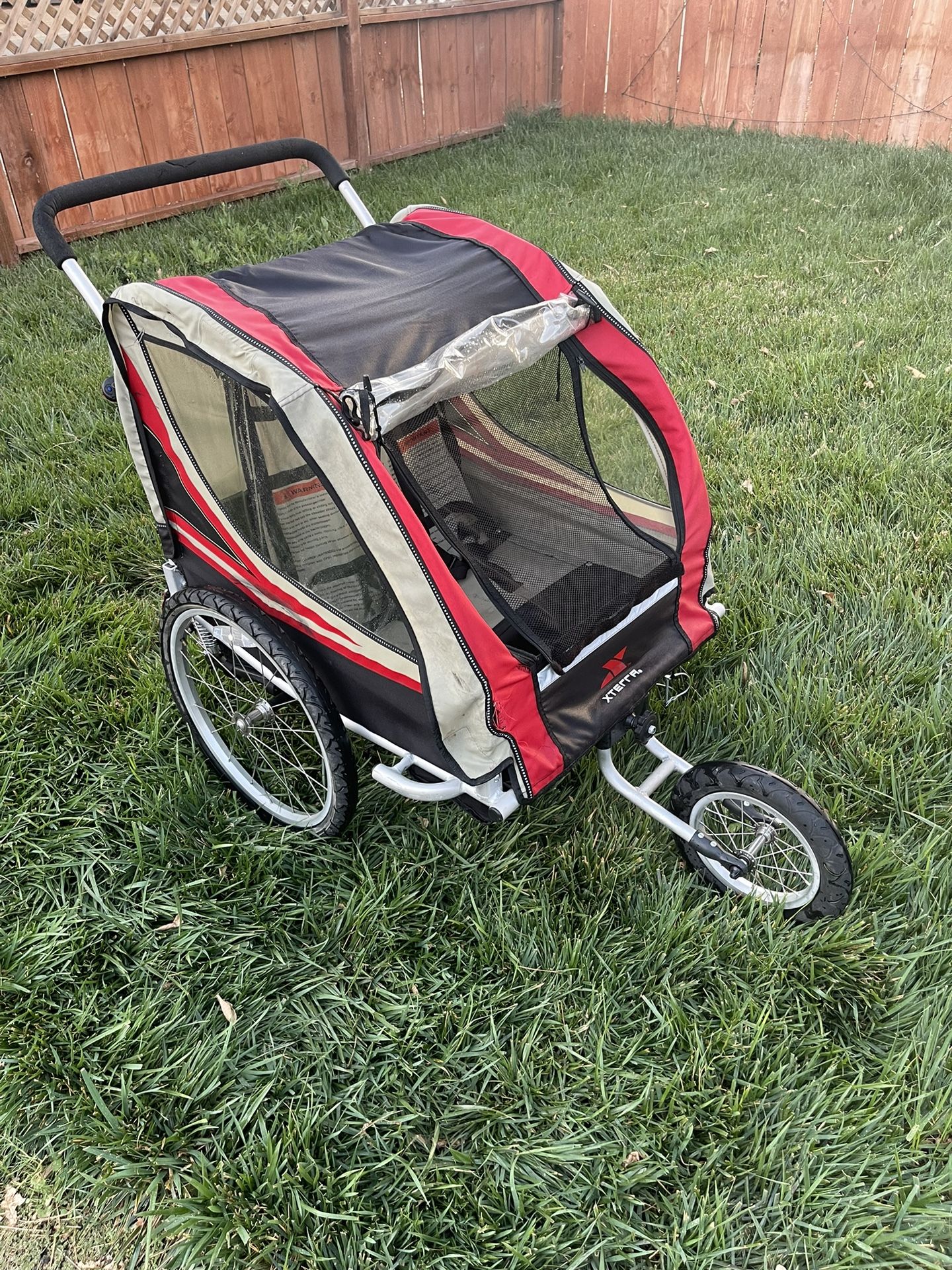 Xterra Ogden Convertible Bike Trailer For Children