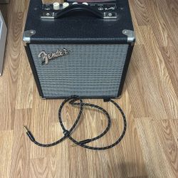 Jackson Bass Guitar With Fender Amp