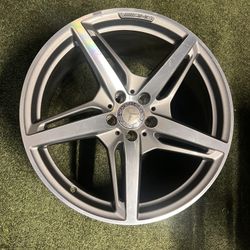 MERCEDES 20” X 11”  AMG SILVER- GRAY- 2016-2021 GT - 63