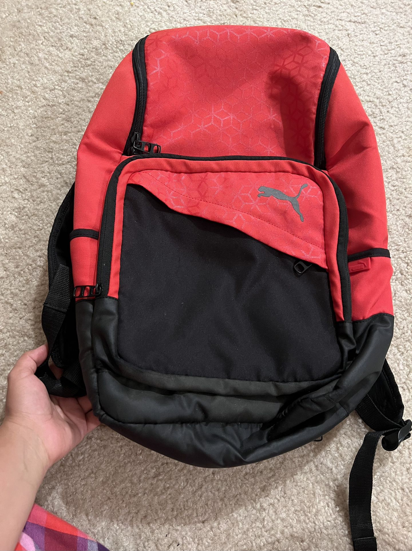 Puma Backpack Red 