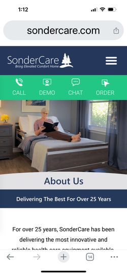 Electric Sonder Care Hospital Bed