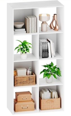 8 cube storage organizer  - black and white available