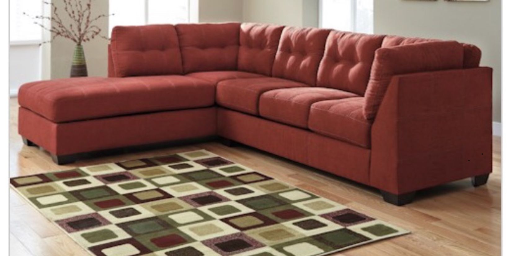 Value City Sierra colored sectional