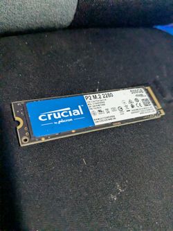 Crucial P2 3D NAND NVMe PCIe M.2 SSD 500Gb