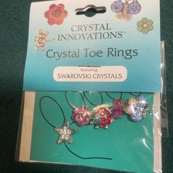 Swarovski Crystal Tod Rings. 