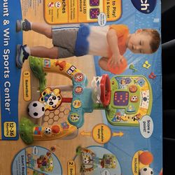 V Tech Toy (basketball & Soccer ) Christmas 