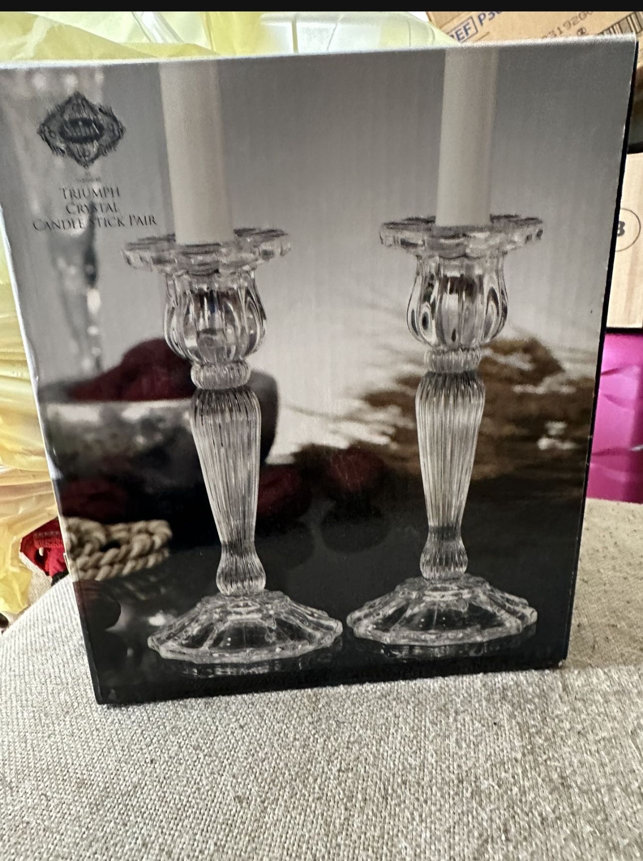 Crystal Candle Holders
