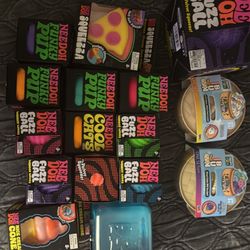 Factory Sealed NeeDoh & Squishy Bun Rainbow Mystery Dumplings In Hand (all colors!) CHECK DESCRIPTION FOR INVENTORY