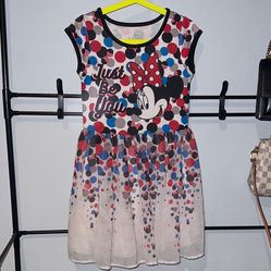 Girl’s Minnie Mouse Dress Size 7-8C