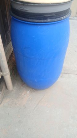 Used Container With Lid.