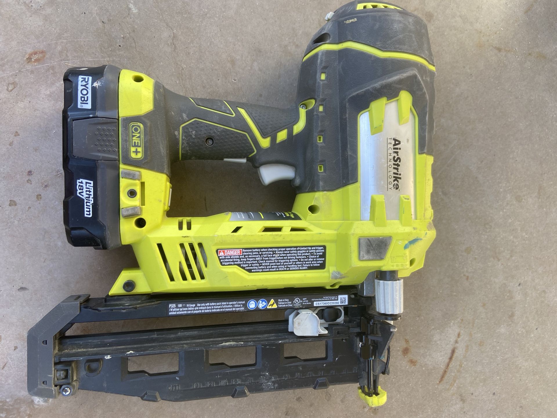 Ryobi Nailer