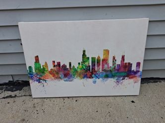 Chicago city panting